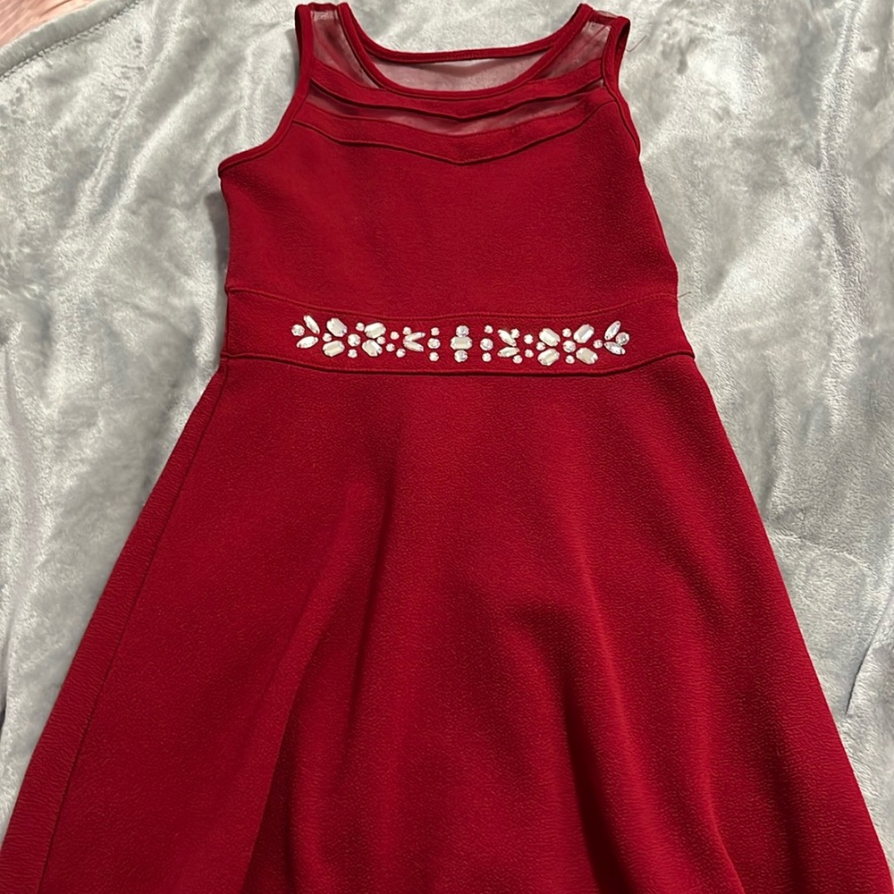 Red dress